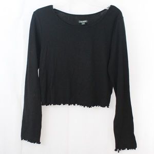 Long sleeve Crop Top